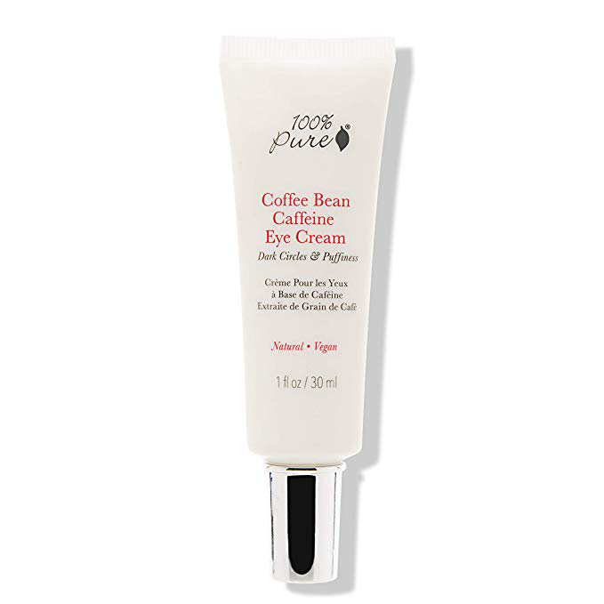 100% Pure Coffee Bean Caffeine Eye Cream for Wrinkles