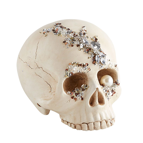 Pier 1 Bejeweled Skull Decor