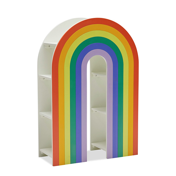 Rainbow Bookcase by Drew Barrymore Flower Kids