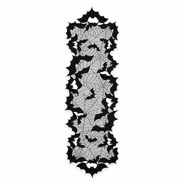Heritage Lace Going Batty Table Runner