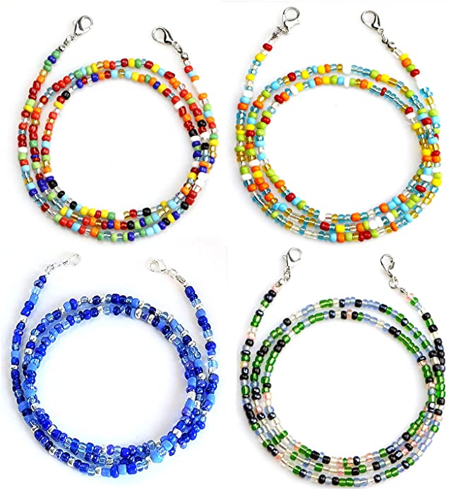 BeadChica Face Mask Lanyard with Clips