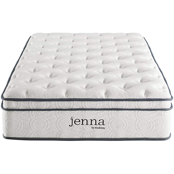 Modway Jenna Quilted Innerspring Mattress with Pillow Top