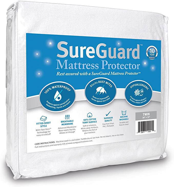 SureGuard Mattress Protector 100% Waterproof