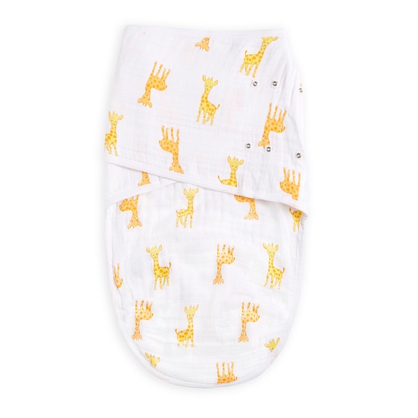 Aden by Aden + Anais Easy Safari Babes Swaddle Size Large