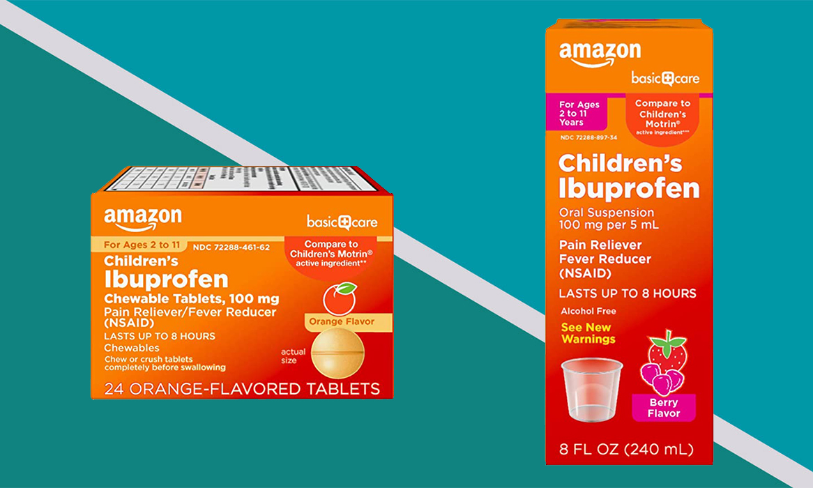 Amazon’s Easy-to-Take Children’s Ibuprofen Comes in More Than Just the Dreaded Grape Flavor