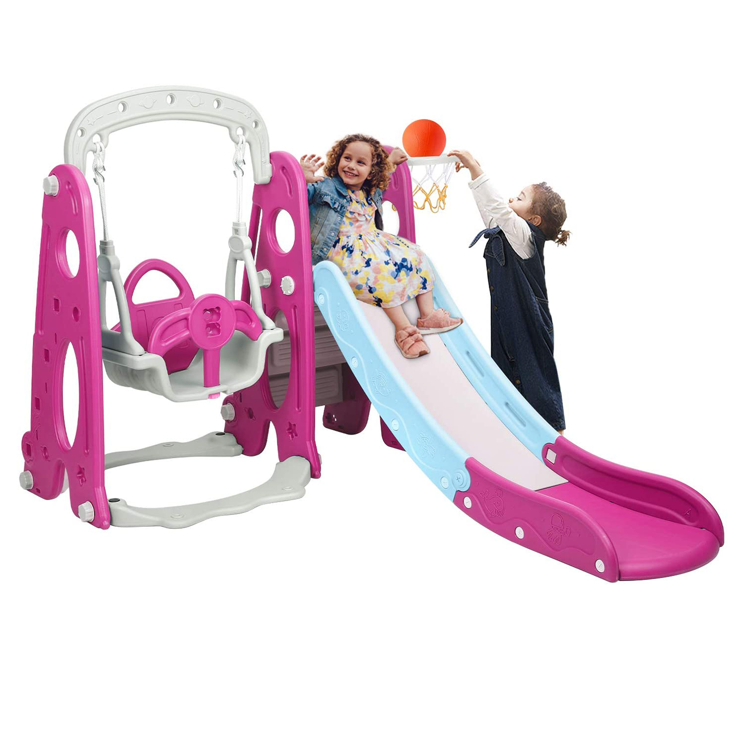 Best Outdoor Baby Toy: Bahom 3-in-1 Playset
