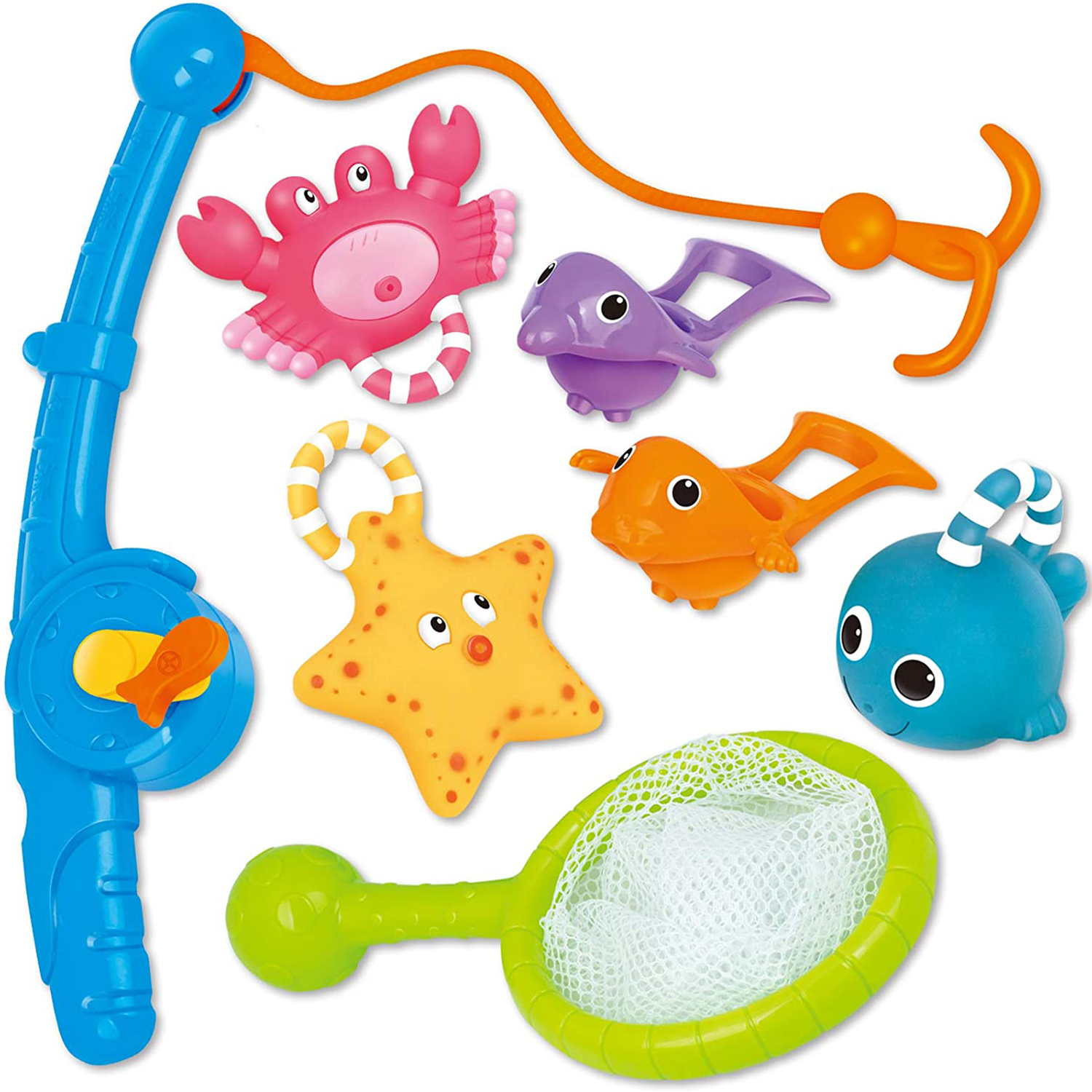 Best Baby Pool Toys: KarberDark Fishing Floating Toys
