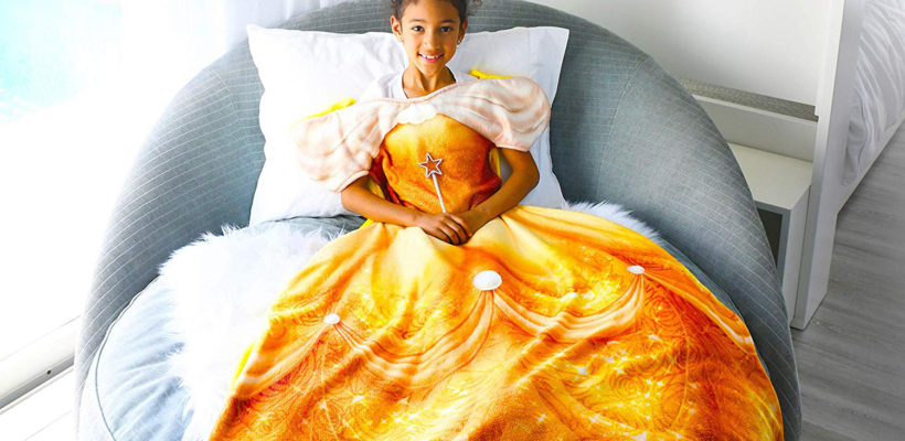 It’s a dream come true when we get a new product to add to our Disney obsession… er, collection. Amazon is currently selling Blankie Tails Disney Princess Dress Wearable Blankets, and we can’t get enough. In addition to being so…