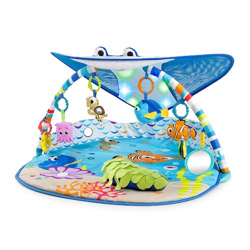 Bright Starts Disney Baby Finding Nemo Mr. Ray Ocean and Lights Gym