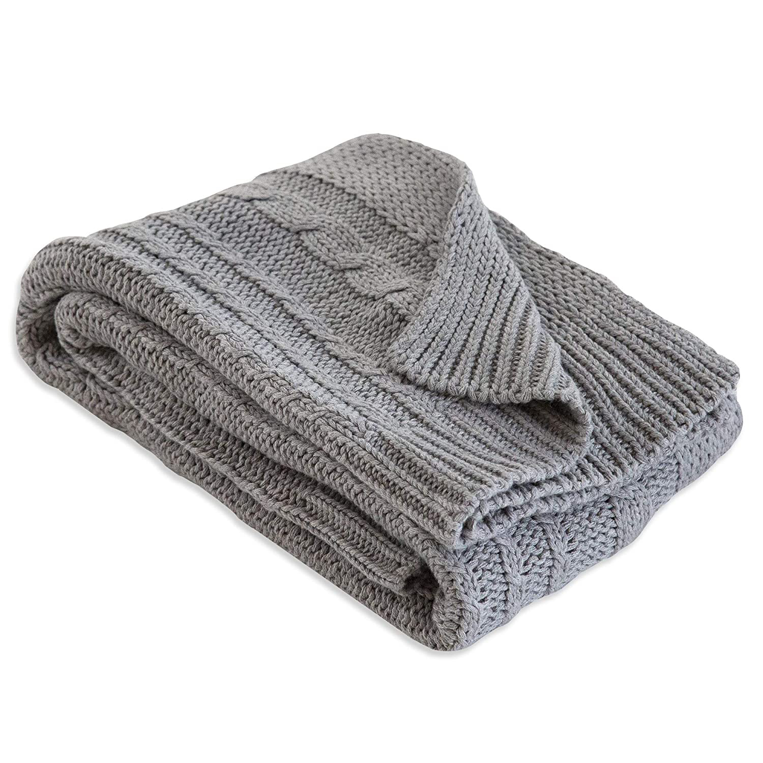 Burt’s Bees Baby Cable Knit Blanket