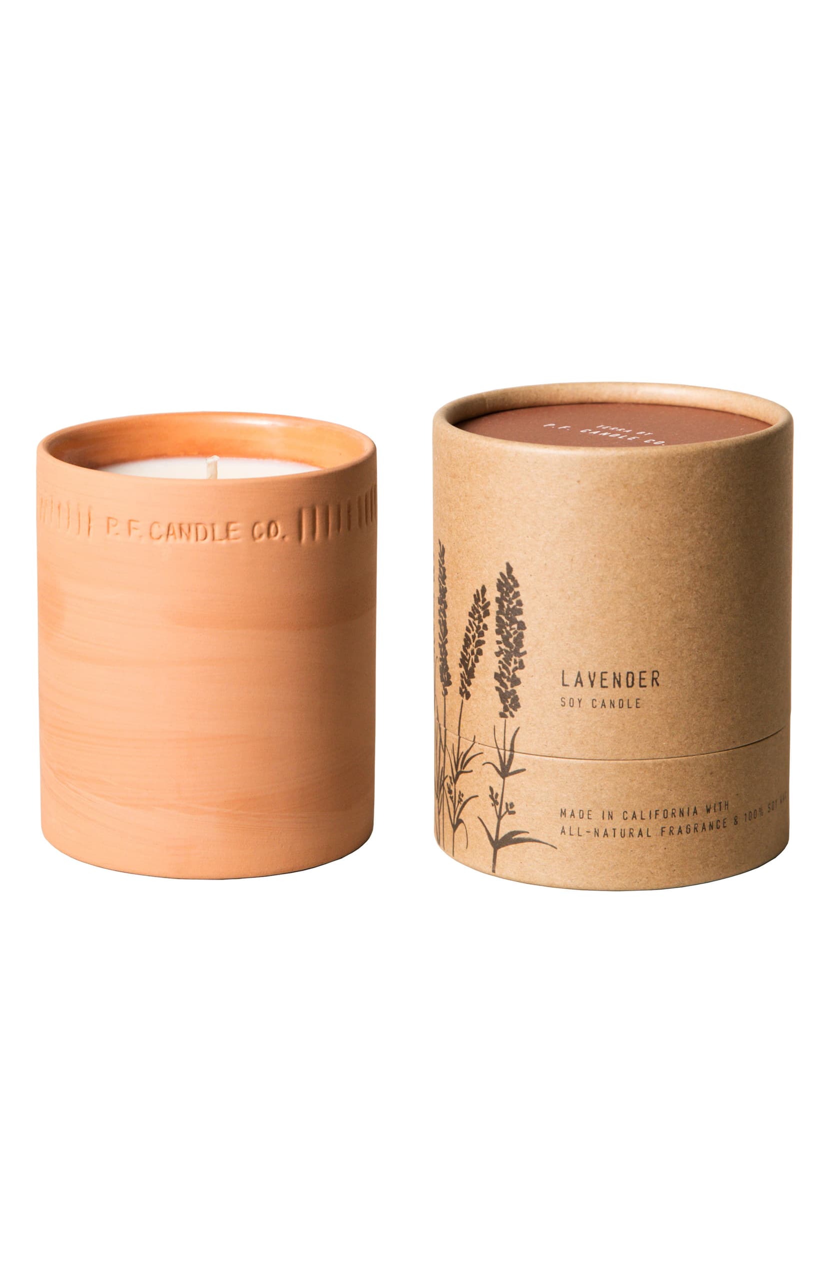 P.F. Candle Co. Lavender Terra Candle