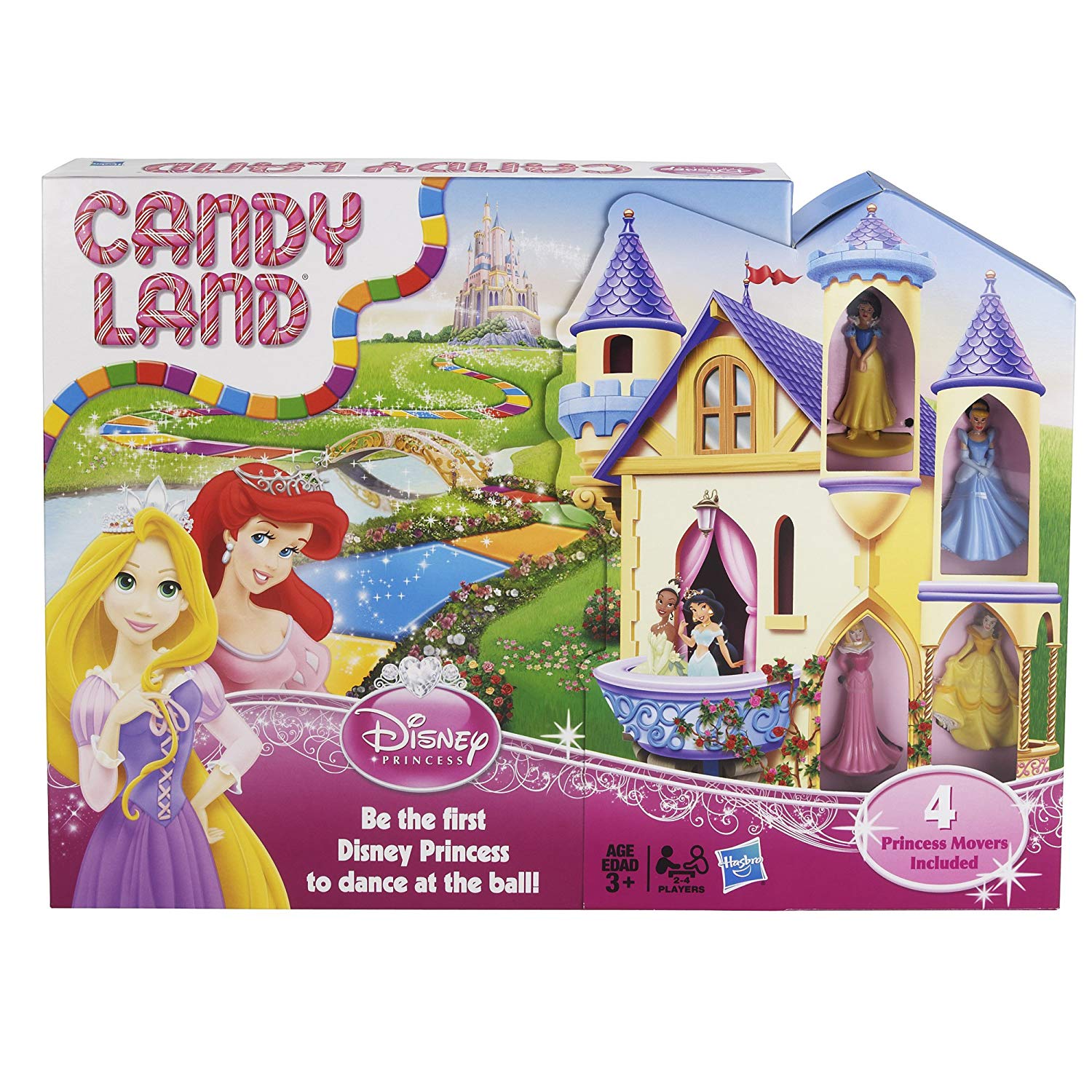 Hasbro Gaming Candy Land Game: Disney Princess Edition  