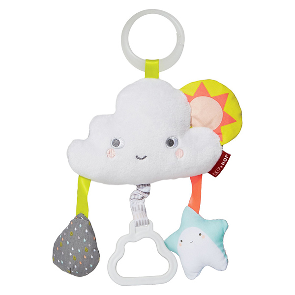 Skip Hop Silver Lining Cloud Jitter Activity Toy