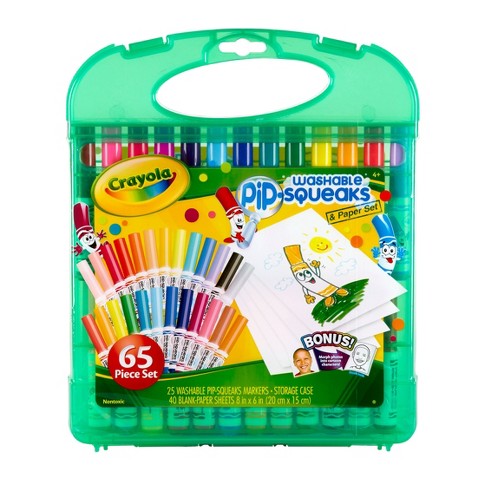 Crayola Pip-Squeaks Washable Marker Set with Case 