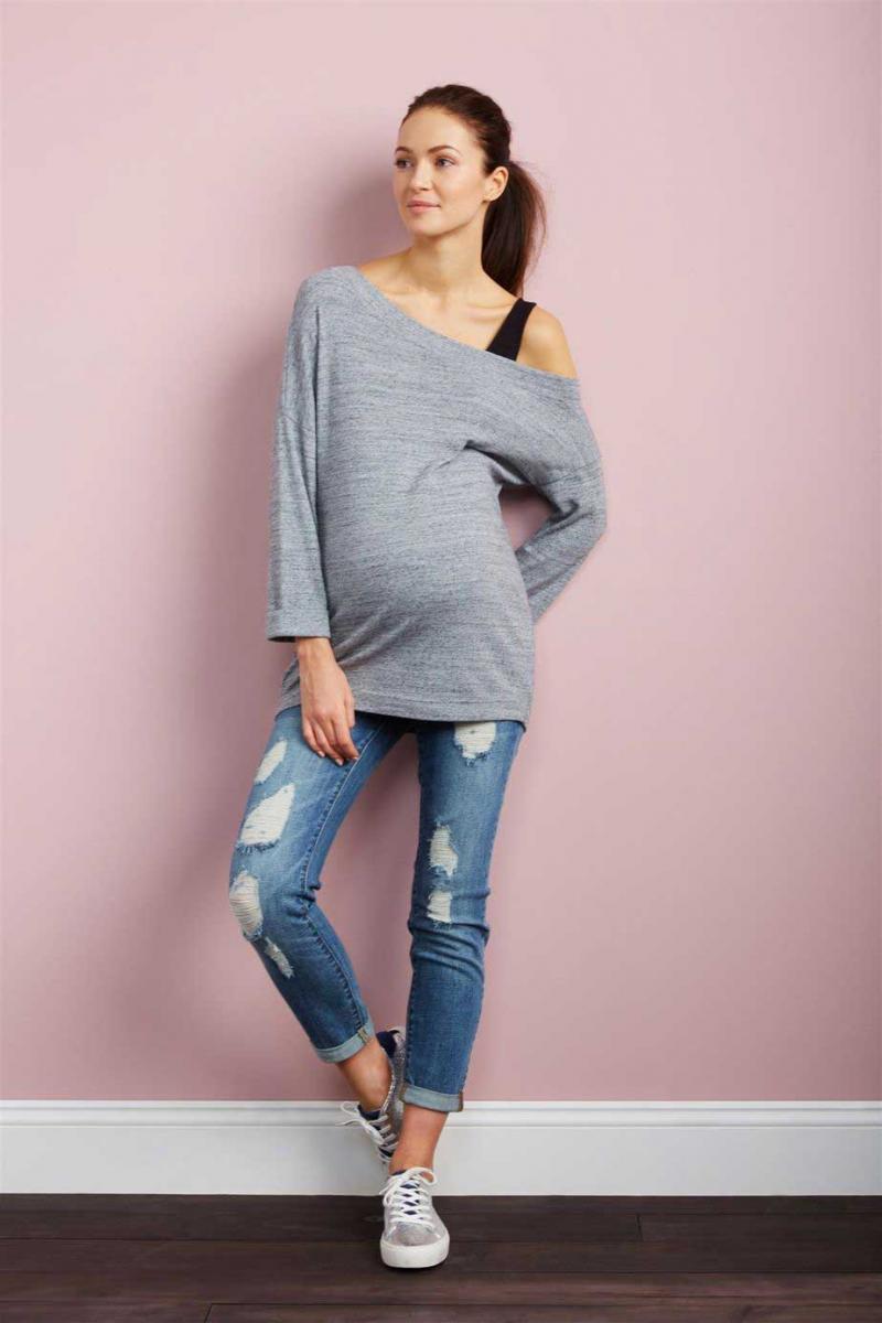  Luxe Essentials Kate Girlfriend Maternity Jeans