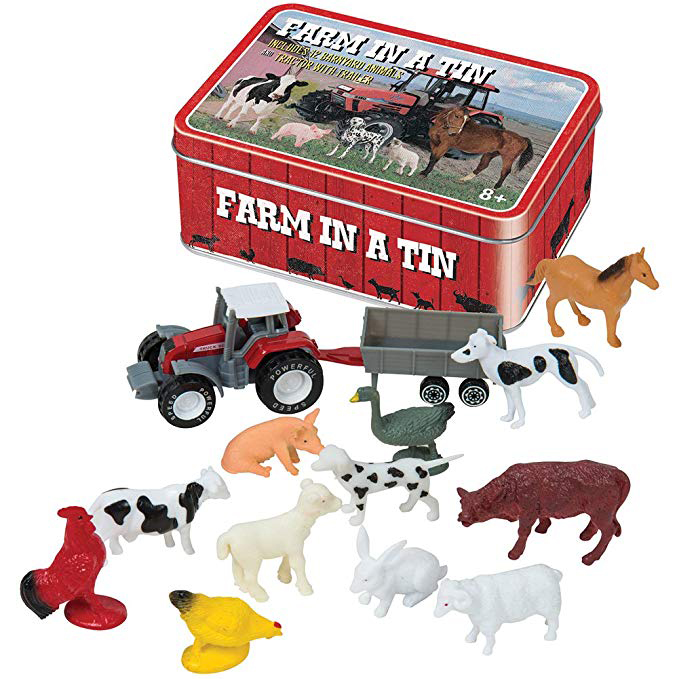 Farm In a Tin Novelty Set