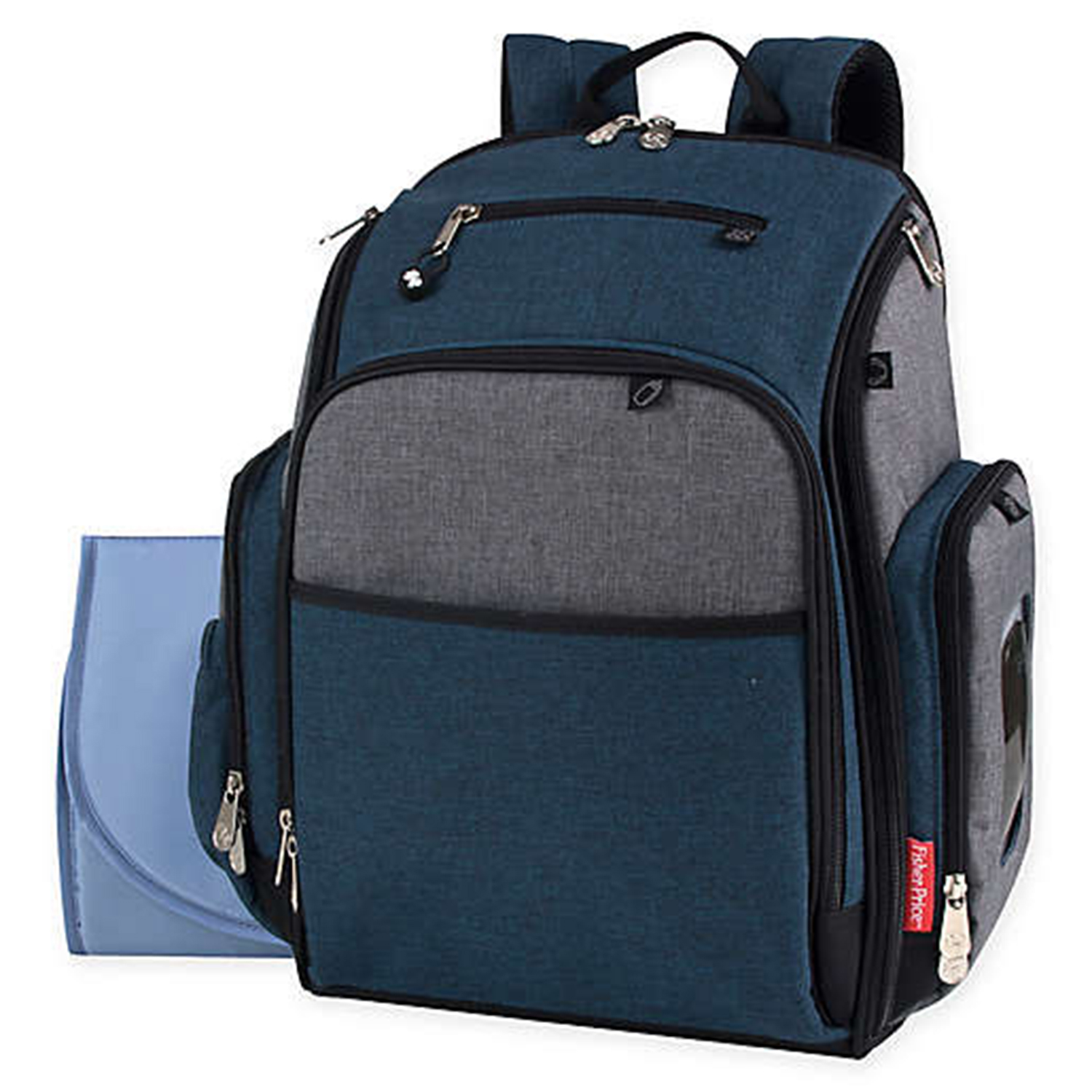 Fisher-Price Kaden Super Cooler Insulated Backpack Diaper Bag 