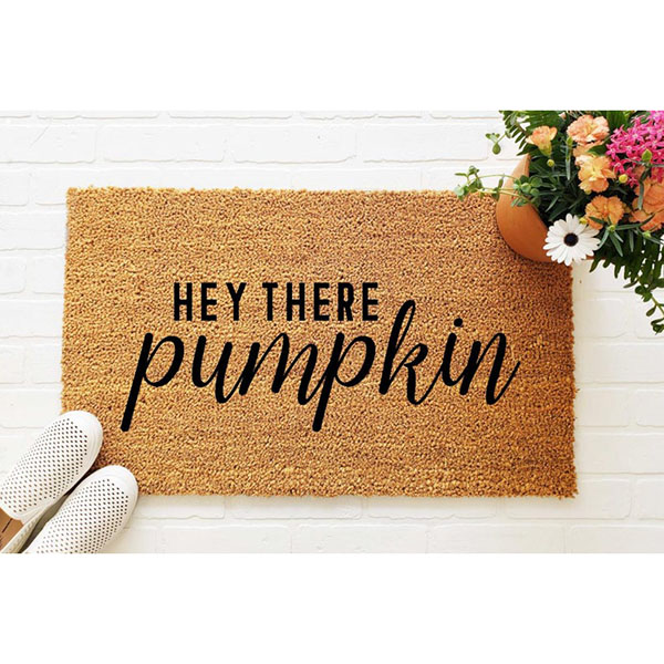 ‘Hey There Pumpkin’ Doormat