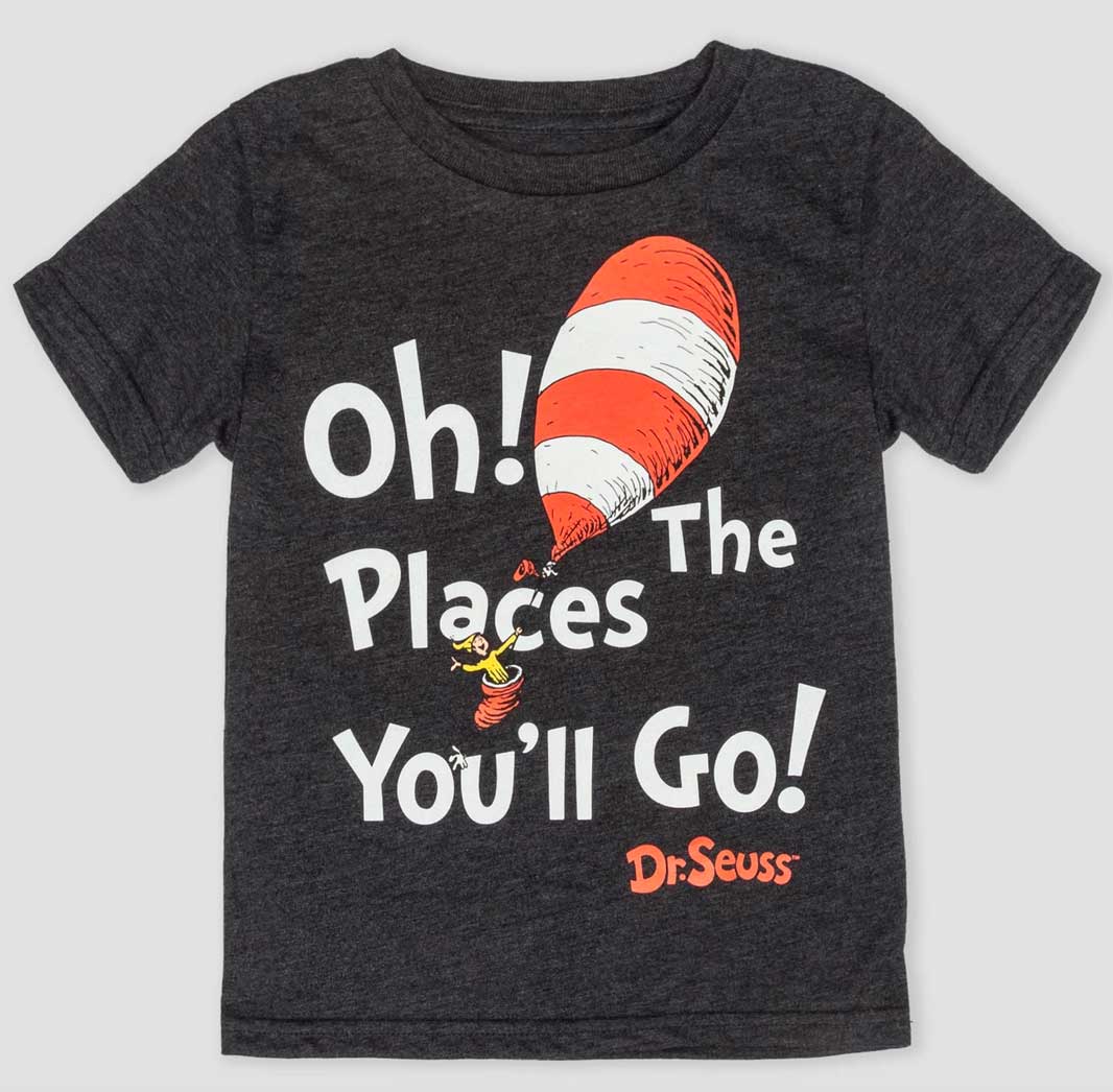 Dr. Seuss 'Oh! The Places You'll Go!' Short Sleeve T-Shirt 