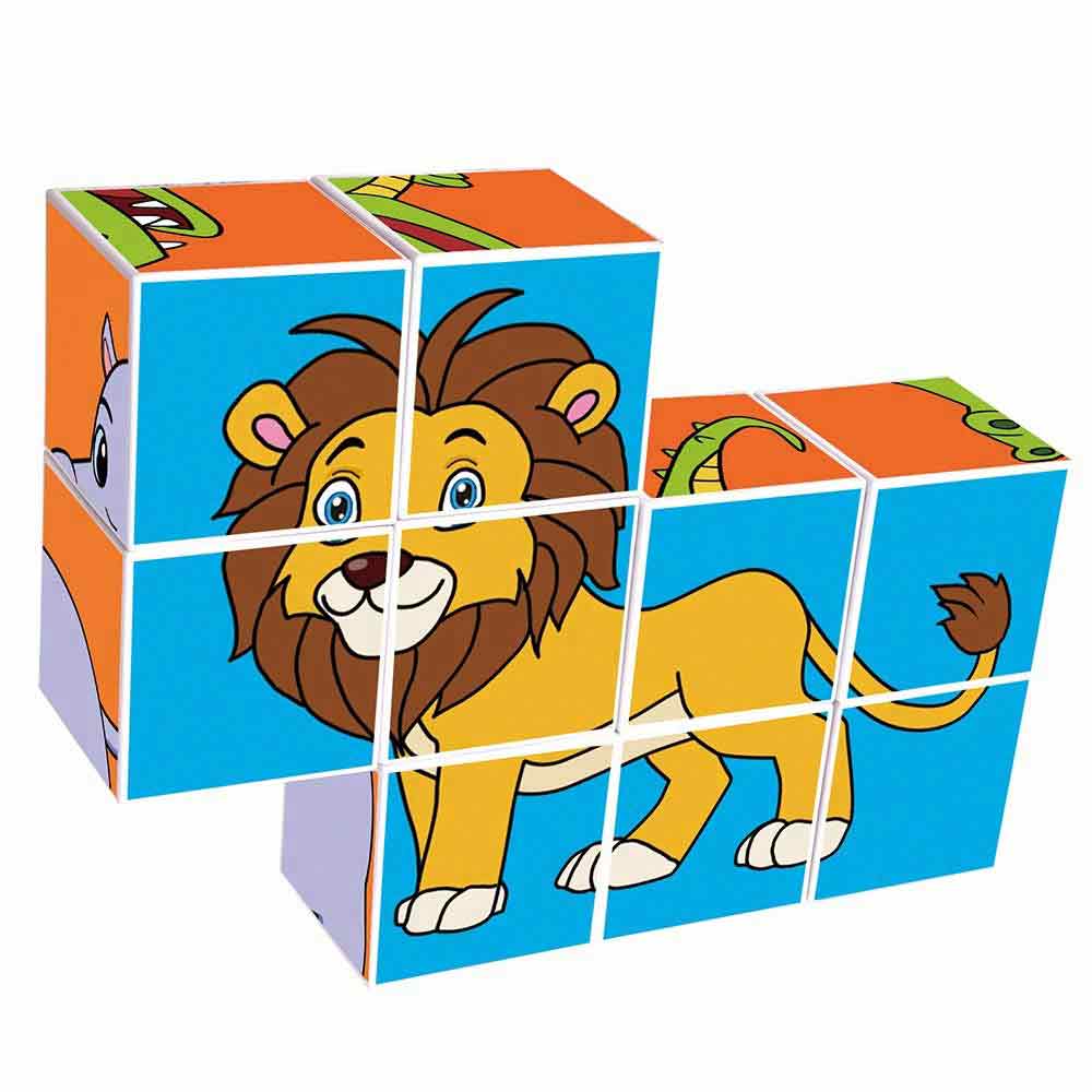 Agirlgle Magnetic 3D Magic Cube Jigsaw Puzzle