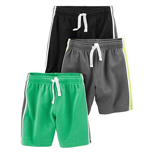 Simple Joys by Carter’s 3-Pack Mesh Shorts