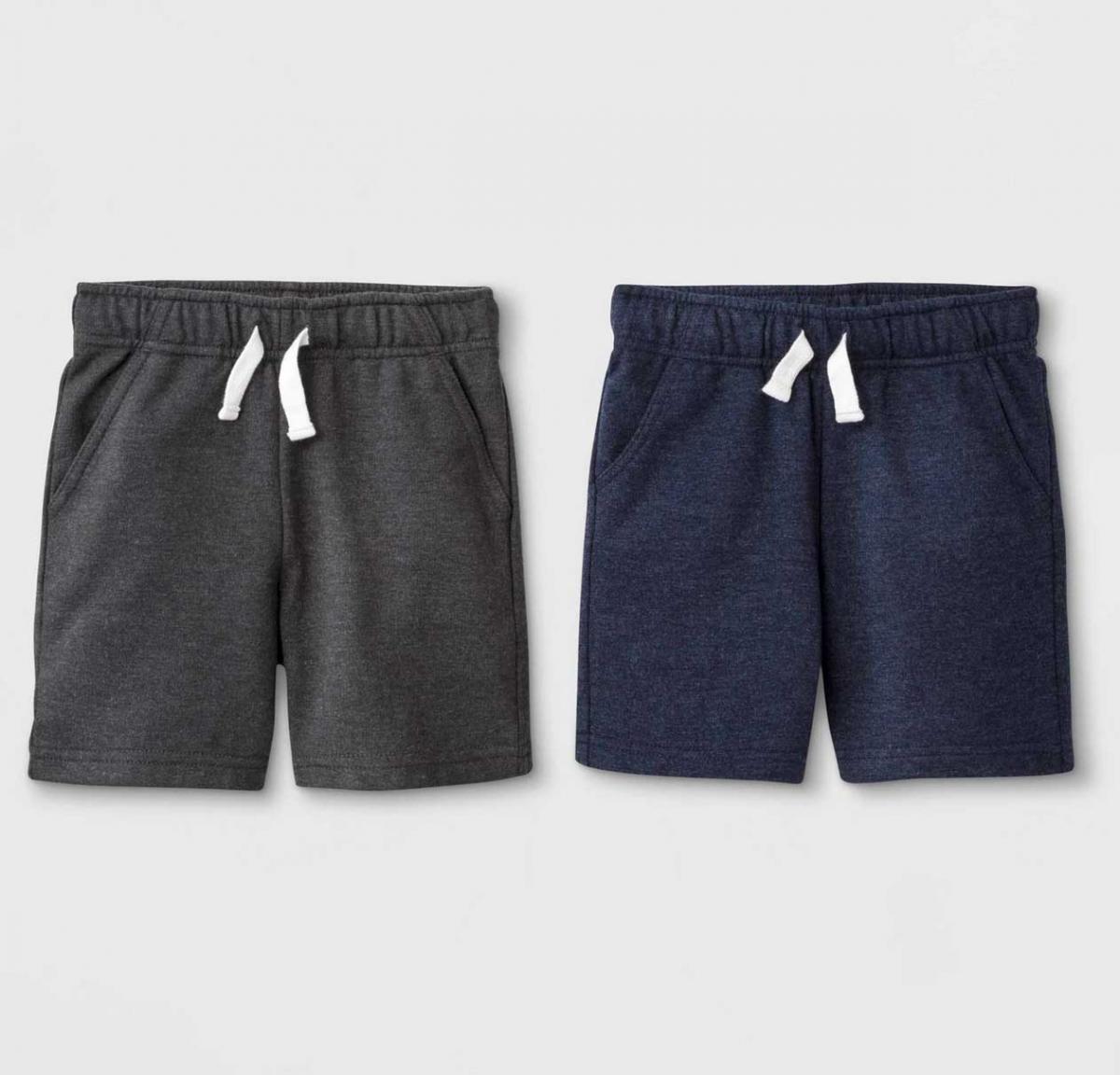Cat & Jack 2-Pack French Terry Play Pull-On Shorts 