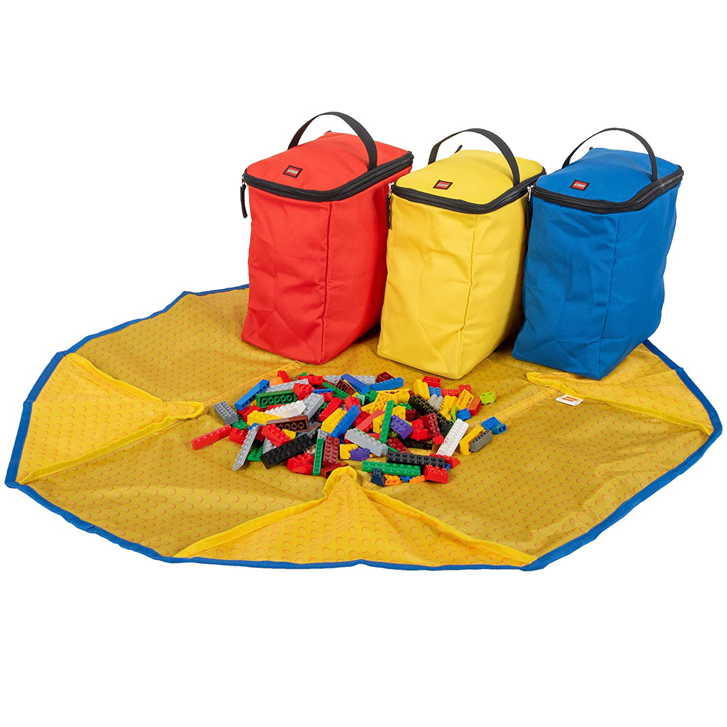 Best Lego Storage Tote: Lego Storage 4-Piece Tote and Play Mat 