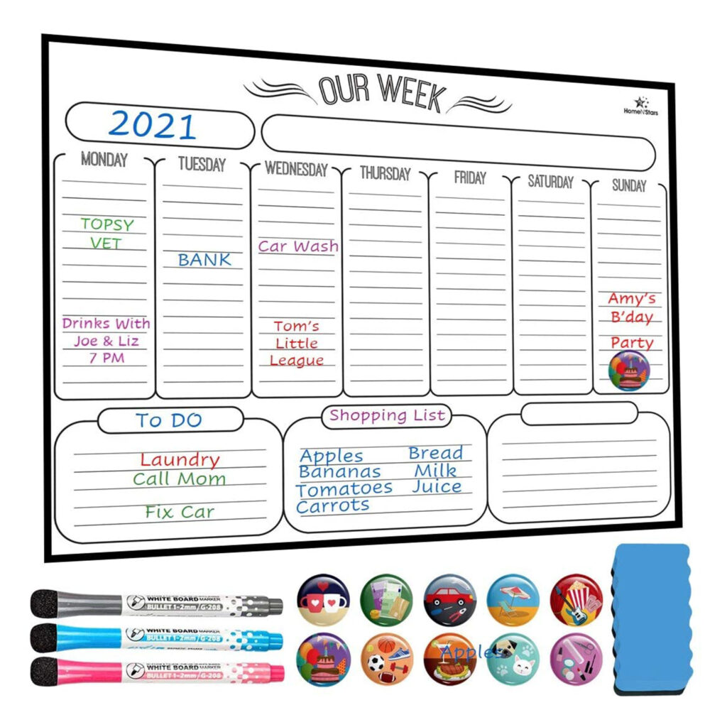 Back to School Sales and Deals on School Supplies - magnetic dry erase board