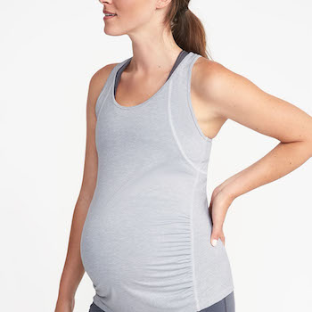 Old Navy Maternity Fitted Racerback Run Tank
