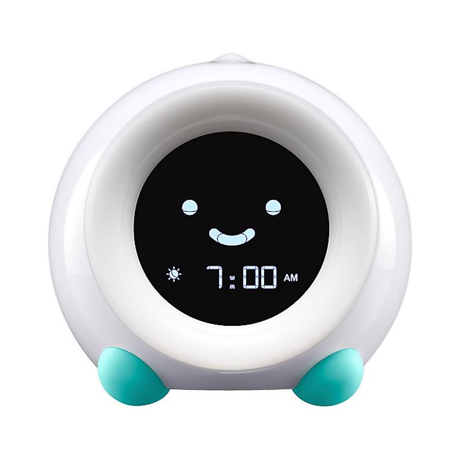 LittleHippo Mella Ready to Rise Children's Sleep Trainer Alarm Clock in Artic Blue