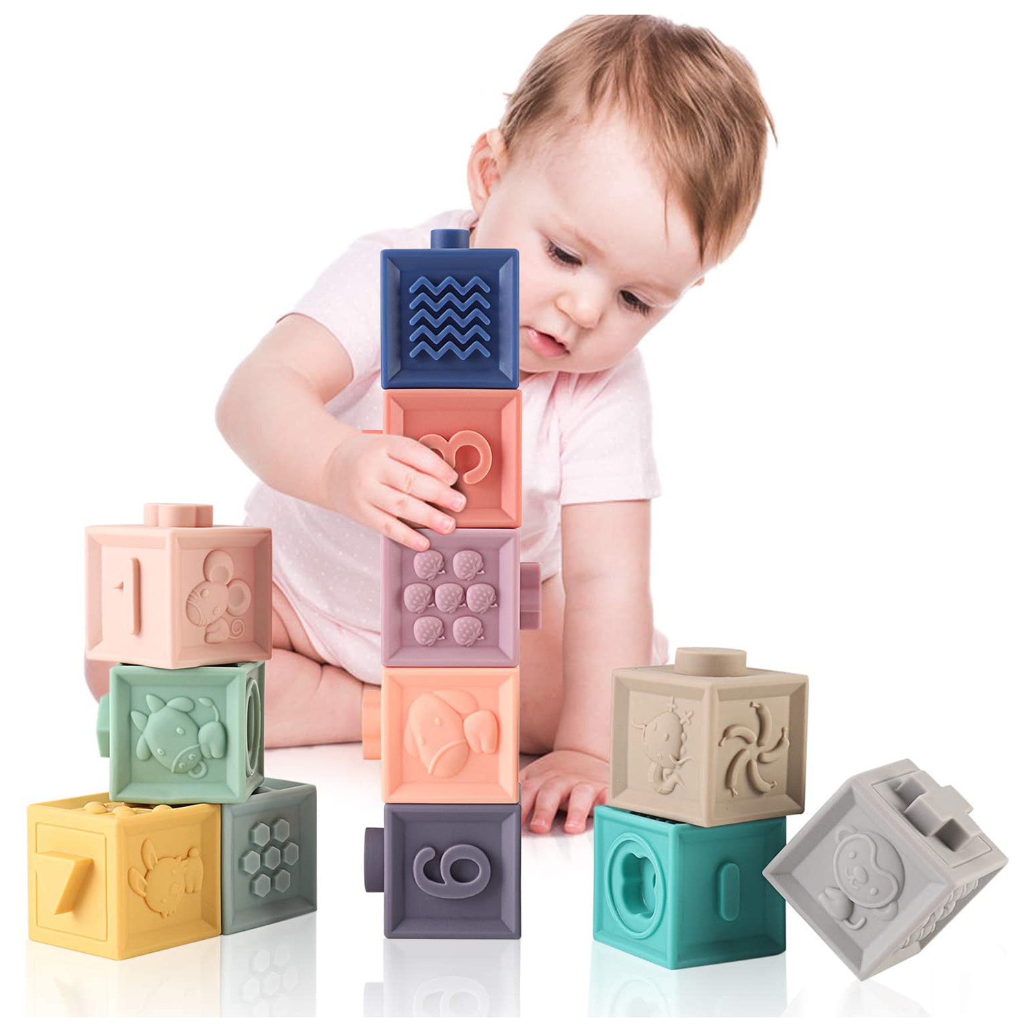 Best Sensory Baby Toy: Mixi Baby Blocks