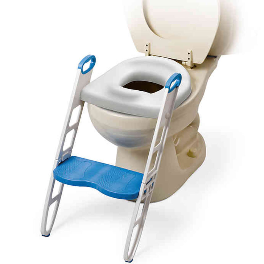 Mommy's Helper Padded Potty Seat with Step Stool