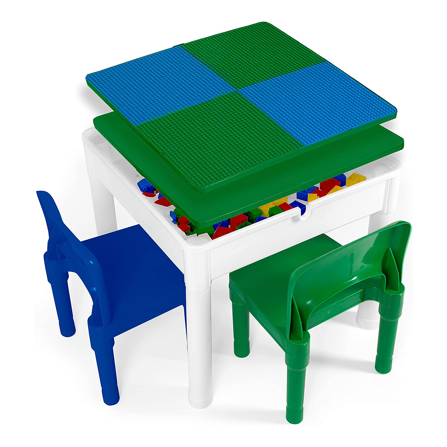 Best Multipurpose Storage Table: Play Platoon Kids' Activity Table Set