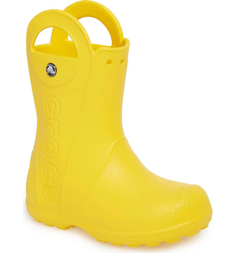 Best Kids Rain Boots: Crocs Handle It Waterproof Rain Boot