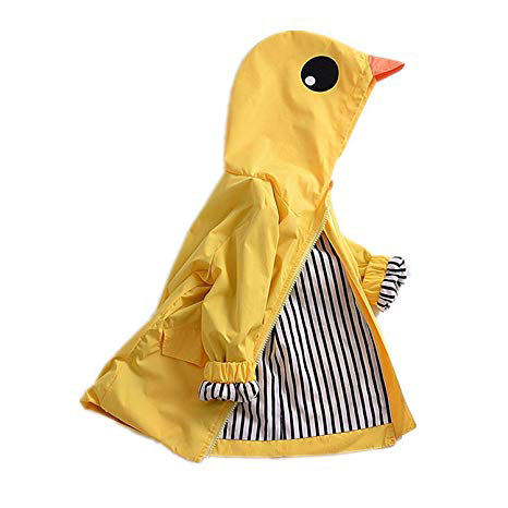 Best Rain Jackets: Toddler Duck Raincoat