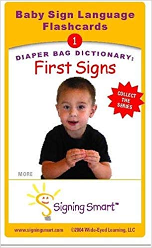 Signing Smart Diaper Bag Dictionary: First Signs Baby Sign Language Flashcards by Michelle Anthony  