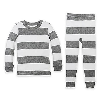 Burt’s Bees Baby® Rugby Stripe Organic Cotton 2-Piece Pajama Set
