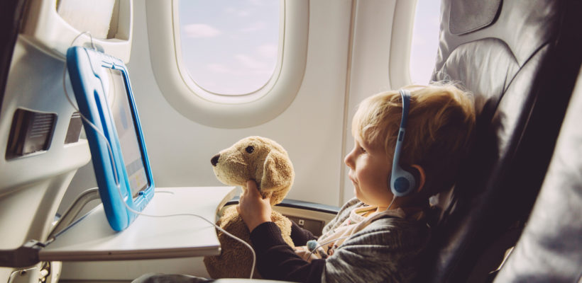 Toddlers and plane rides aren’t exactly the perfect combination. In fact, it’s more of a perfect storm—enclosed space, tons of strangers in close proximity, pressure changes, etc. You get the picture and have also likely experienced traveling with your toddler…