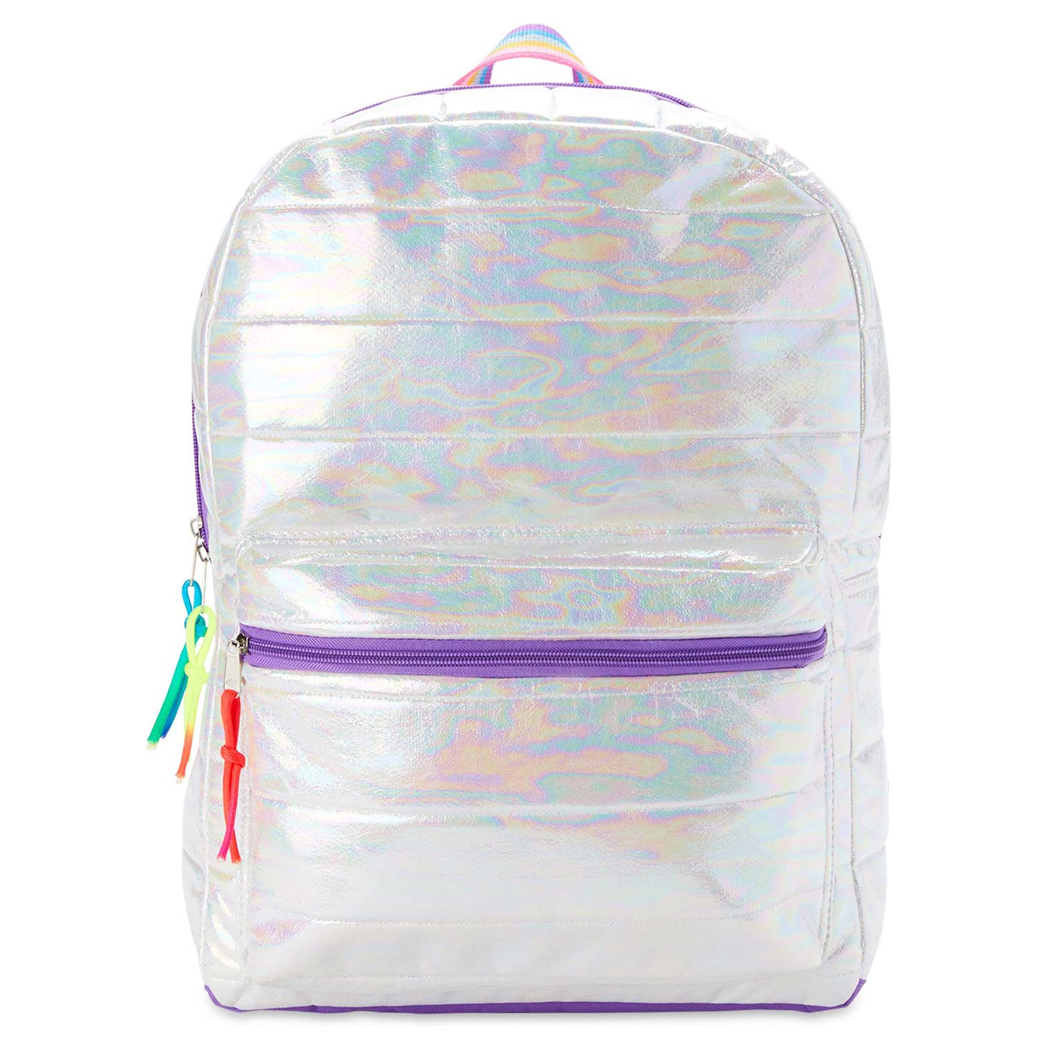 Wonder Nation Iridescent Shimmer Quilted Backpack