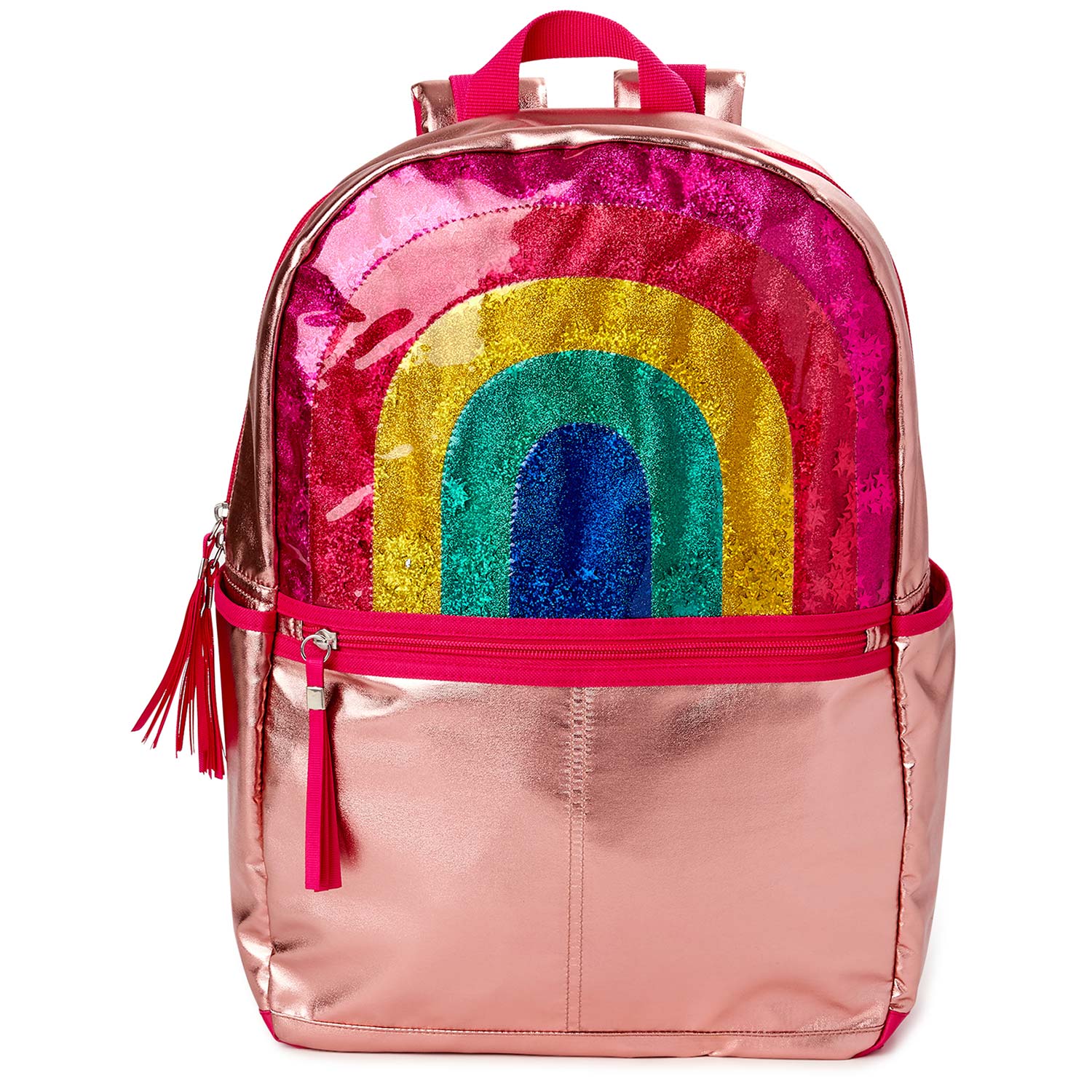 Wonder Nation Metallic Rainbow Backpack