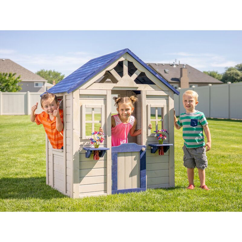 Sportspower Solid Wood Playhouse 