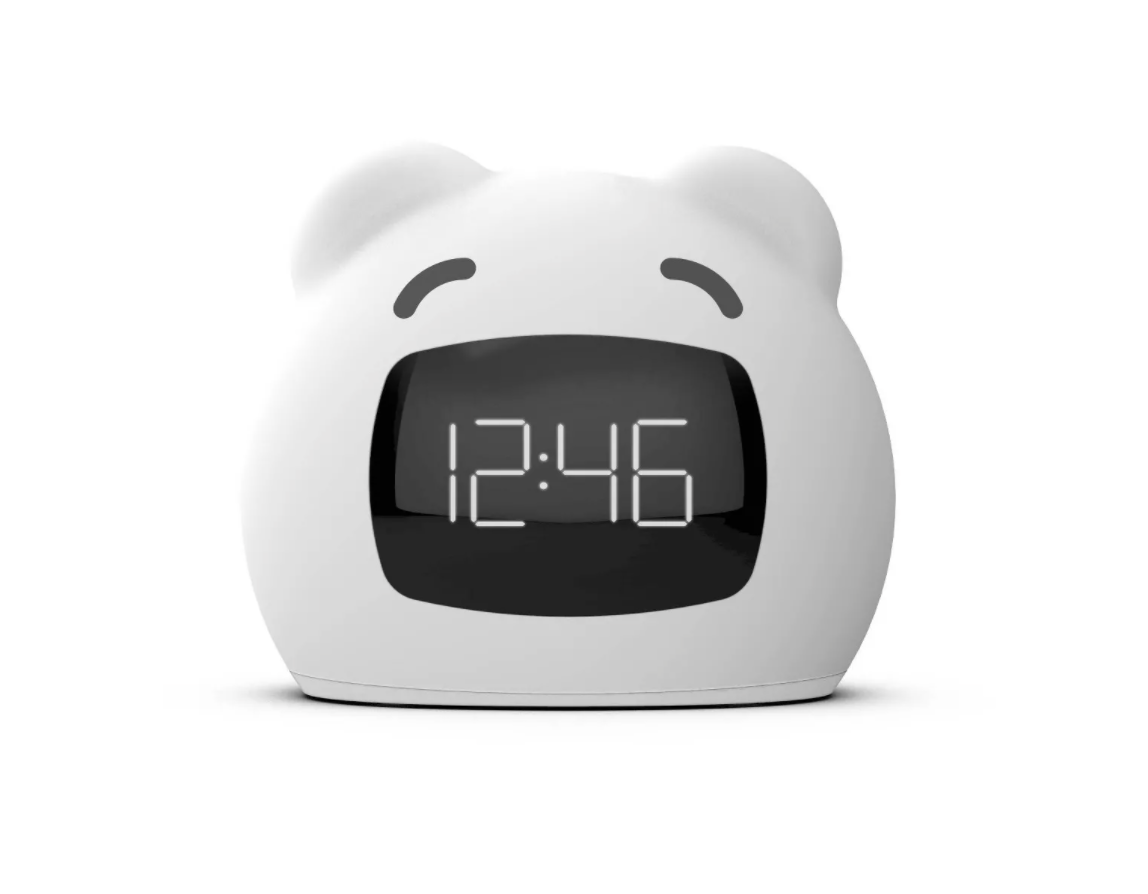 Capello Kids’ Wake Up Light Alarm Bear Clock