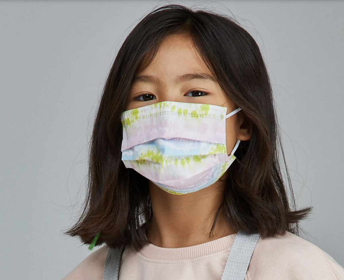 Kids MaskC Tie-Dye Face Mask 10-Pack 